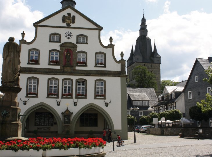 Briloner Rathaus © BWT - Brilon Wirtschaft und Tourismus GmbH